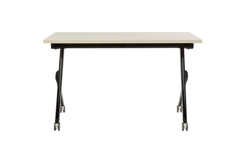 Hopfällbart skrivbord Bendi Ljus trä/svart, 120x60x75 cm - Ljus trä/svart, 120x60x75 cm - Möbler - Bord & matgrupp - Kontorsbord - Skrivbord