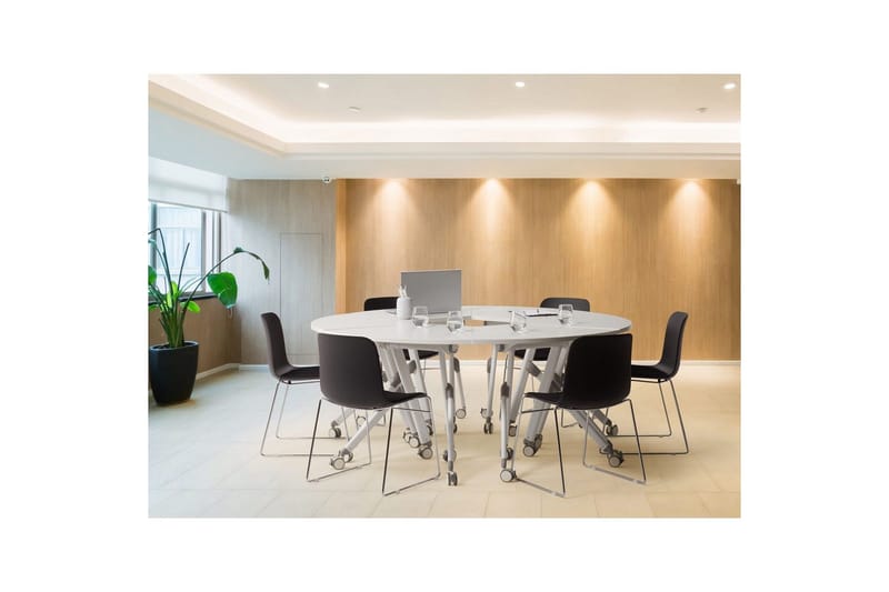 Hopfällbart skrivbord Bendi Vit, 90x64x75 cm - Vit, 90x64x75 cm - Möbler - Bord & matgrupp - Kontorsbord - Skrivbord