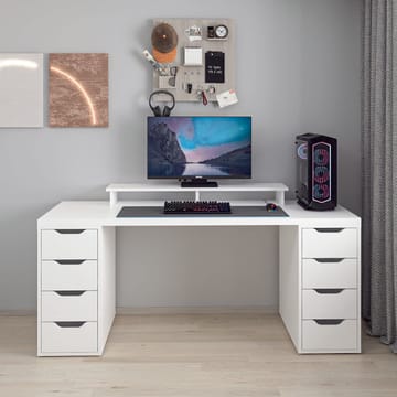 Horace Skrivbord 180x75x60 cm - Vit - Möbler - Bord & matgrupp - Kontorsbord - Skrivbord