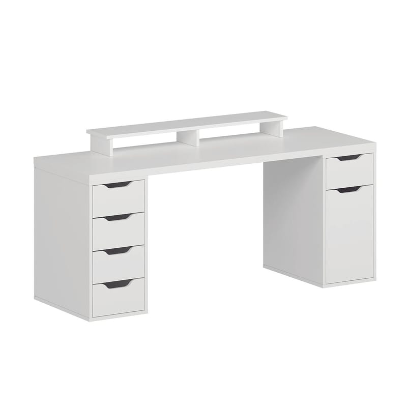 Horace Skrivbord 180x75x60 cm - Vit - Möbler - Bord & matgrupp - Kontorsbord - Skrivbord