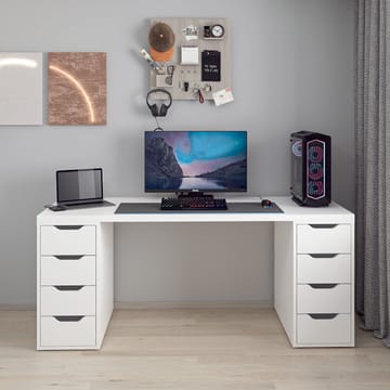 Horace Skrivbord 180x75x60 cm - Vit - Möbler - Bord & matgrupp - Kontorsbord - Skrivbord