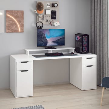 Horace Skrivbord 180x75x60 cm - Vit - Möbler - Bord & matgrupp - Kontorsbord - Skrivbord