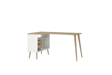 Hostafranc Skrivbord 81x145,1 cm - Natur - Möbler - Bord & matgrupp - Kontorsbord - Skrivbord