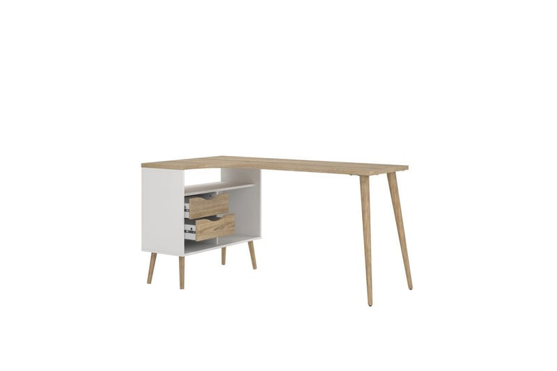 Hostafranc Skrivbord 81x145,1 cm - Natur - Möbler - Bord & matgrupp - Kontorsbord - Skrivbord