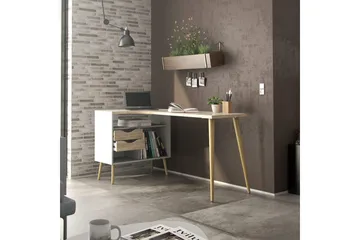 Hostafranc Skrivbord 81x145,1 cm - Natur - Möbler - Bord & matgrupp - Kontorsbord - Skrivbord