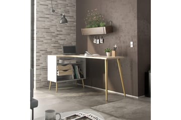 Hostafranc Skrivbord 81x145,1 cm - Natur - Möbler - Bord & matgrupp - Kontorsbord - Skrivbord