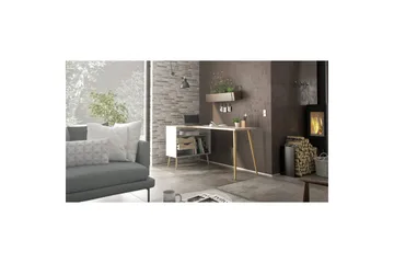 Hostafranc Skrivbord 81x145,1 cm - Natur - Möbler - Bord & matgrupp - Kontorsbord - Skrivbord