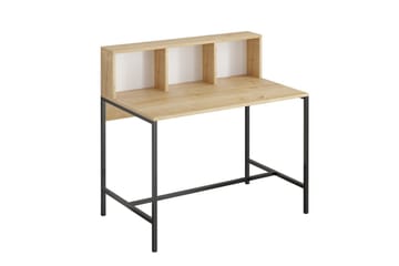Jovra Skrivbord 60x100 cm - Ek/Svart - Möbler - Bord & matgrupp - Kontorsbord - Skrivbord
