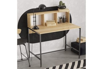 Jovra Skrivbord 60x100 cm - Ek/Svart - Möbler - Bord & matgrupp - Kontorsbord - Skrivbord