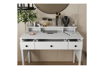 Krynn Sminkbord 120 cm - Natur/Vit - Möbler - Bord & matgrupp - Kontorsbord - Skrivbord