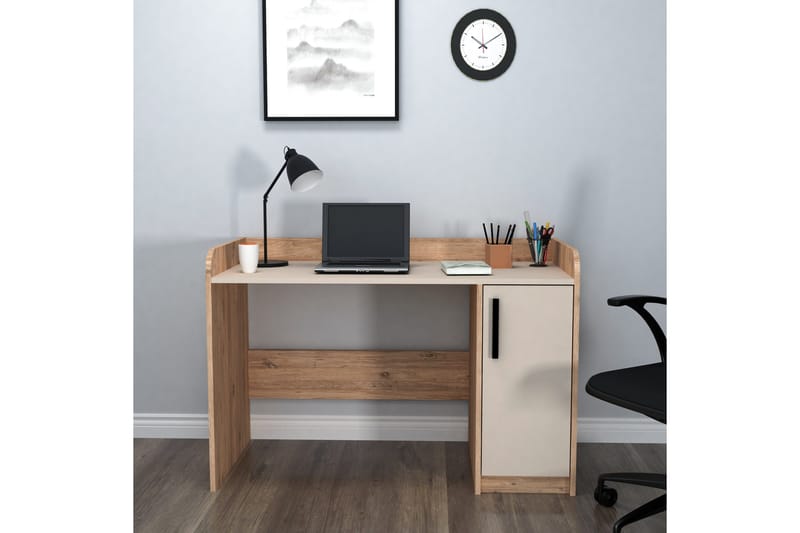 Luses Skrivbord 23,6x123,6 cm - Brun/Beige - Möbler - Bord & matgrupp - Kontorsbord - Skrivbord