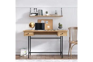 Mirric Skrivbord 60x120 cm - Ek/Svart - Möbler - Bord & matgrupp - Kontorsbord - Skrivbord