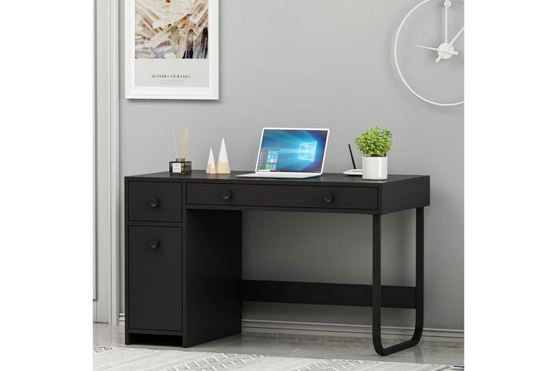 Neric Skrivbord 60x120 cm - Svart - Möbler - Bord & matgrupp - Kontorsbord - Skrivbord