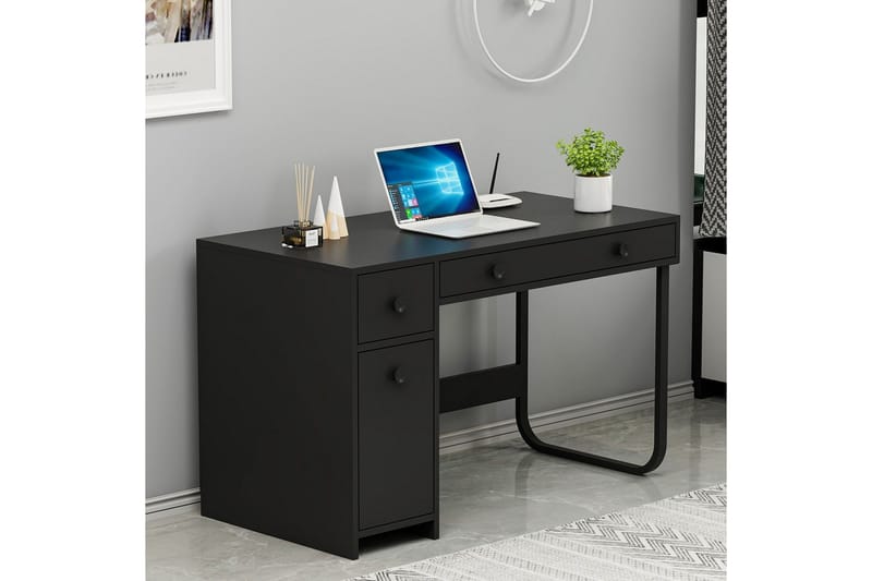 Neric Skrivbord 60x120 cm - Svart - Möbler - Bord & matgrupp - Kontorsbord - Skrivbord