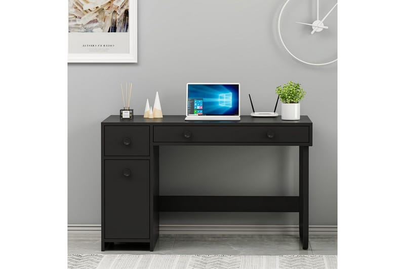 Neric Skrivbord 60x120 cm - Svart - Möbler - Bord & matgrupp - Kontorsbord - Skrivbord