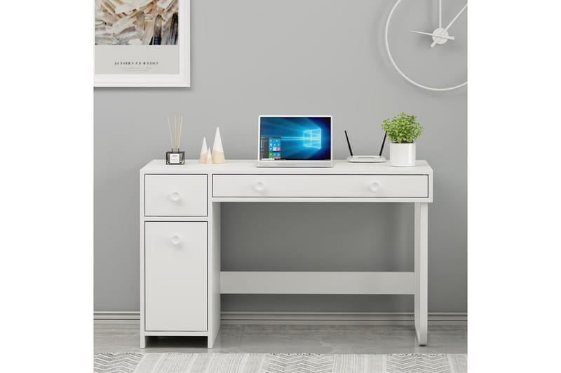 Neric Skrivbord 60x120 cm - Vit - Möbler - Bord & matgrupp - Kontorsbord - Skrivbord