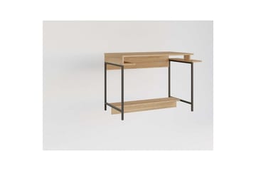 Ovran Skrivbord 57x113 cm - Ek/Svart - Möbler - Bord & matgrupp - Kontorsbord - Skrivbord