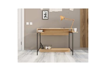 Ovran Skrivbord 57x113 cm - Ek/Svart - Möbler - Bord & matgrupp - Kontorsbord - Skrivbord