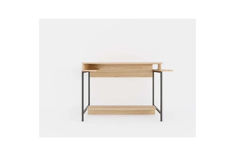 Ovran Skrivbord 57x113 cm - Ek/Svart - Möbler - Bord & matgrupp - Kontorsbord - Skrivbord