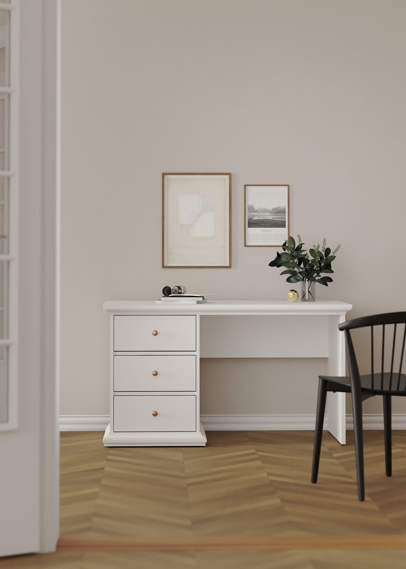 Paris Skrivbord 130x62x74 cm - Möbler - Bord & matgrupp - Kontorsbord - Skrivbord