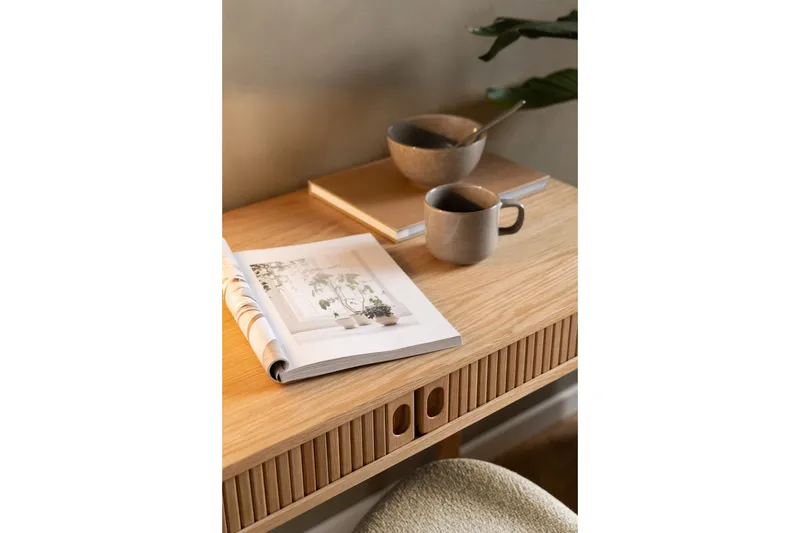 Samay Skrivbord 100x100 cm - Natural - Möbler - Bord & matgrupp - Kontorsbord - Skrivbord