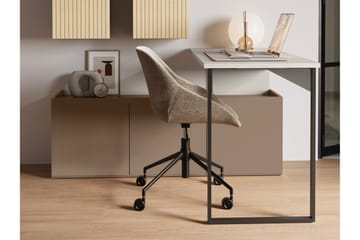 Sigmana Skrivbord 260x55 cm - Ljusgrå/Brun - Möbler - Bord & matgrupp - Kontorsbord - Skrivbord