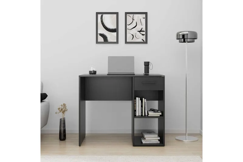Skrivbord & datorbord Skrivbord Matulca Antracit Antracit - Möbler - Bord & matgrupp - Kontorsbord - Skrivbord