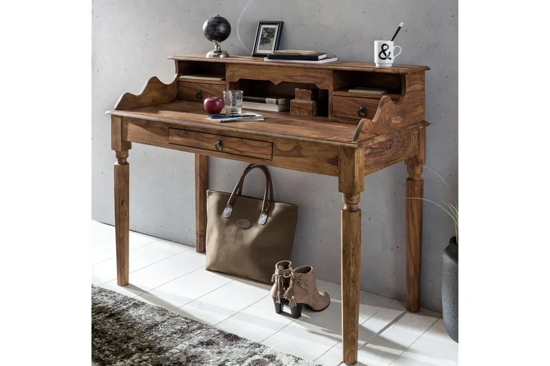 Aggrey Skrivbord 115 cm - Trä/natur - Möbler - Bord & matgrupp - Kontorsbord - Skrivbord