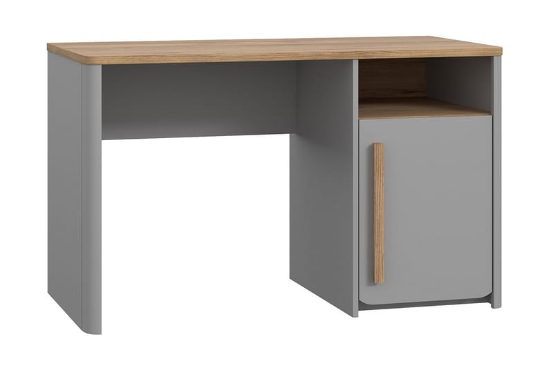 Ahmetbay Skrivbord 120 cm - Grå/Brun - Möbler - Bord & matgrupp - Kontorsbord - Skrivbord