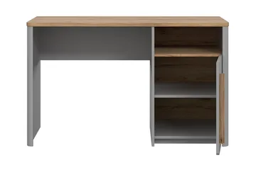 Ahmetbay Skrivbord 120 cm - Grå/Brun - Möbler - Bord & matgrupp - Kontorsbord - Skrivbord