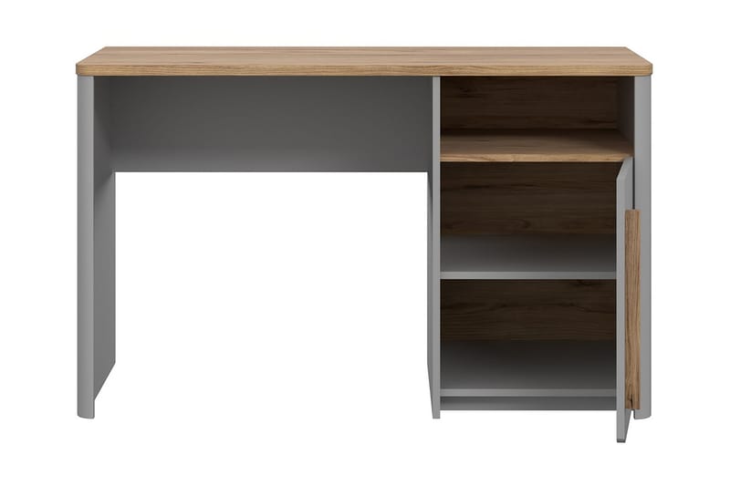 Ahmetbay Skrivbord 120 cm - Grå/Brun - Möbler - Bord & matgrupp - Kontorsbord - Skrivbord