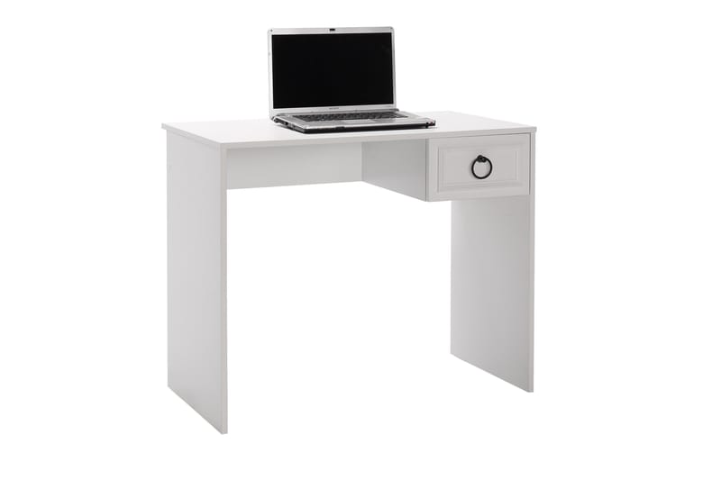 Skrivbord Ajra 90x51 cm Vit - Hanah Home - Skrivbord - Datorbord