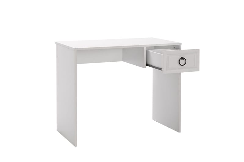 Ajra Skrivbord 90x51 cm Vit - Hanah Home - Möbler - Bord & matgrupp - Kontorsbord - Skrivbord