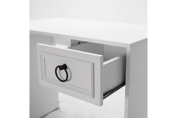 Ajra Skrivbord 90x51 cm Vit - Hanah Home - Möbler - Bord & matgrupp - Kontorsbord - Skrivbord