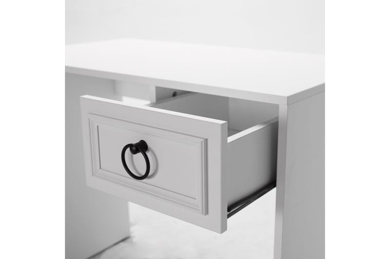 Ajra Skrivbord 90x51 cm Vit - Hanah Home - Möbler - Bord & matgrupp - Kontorsbord - Skrivbord