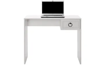 Ajra Skrivbord 90x51 cm Vit - Hanah Home - Möbler - Bord & matgrupp - Kontorsbord - Skrivbord