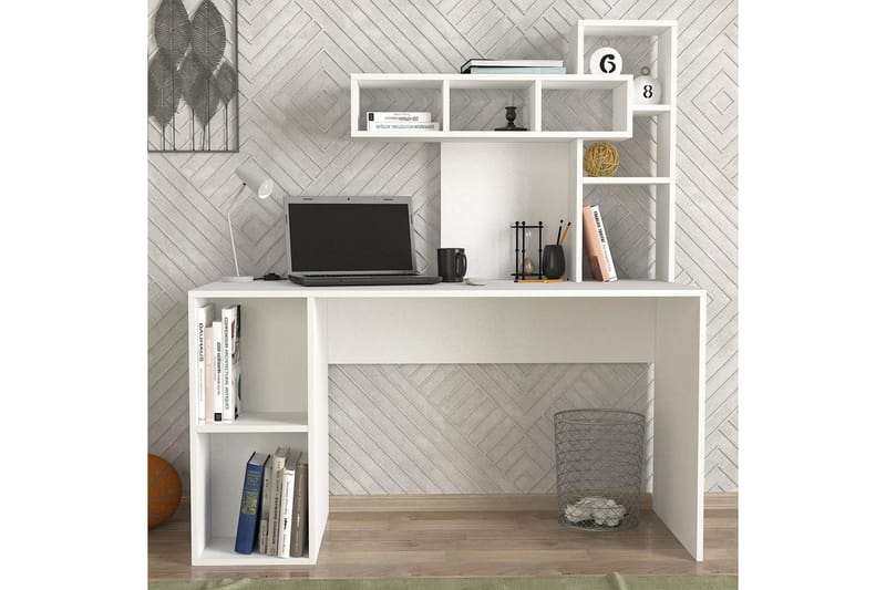 Skrivbord Alera - Guld/Vit - Möbler - Bord & matgrupp - Kontorsbord - Skrivbord