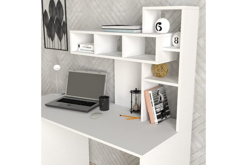 Skrivbord Alera - Guld/Vit - Möbler - Bord & matgrupp - Kontorsbord - Skrivbord