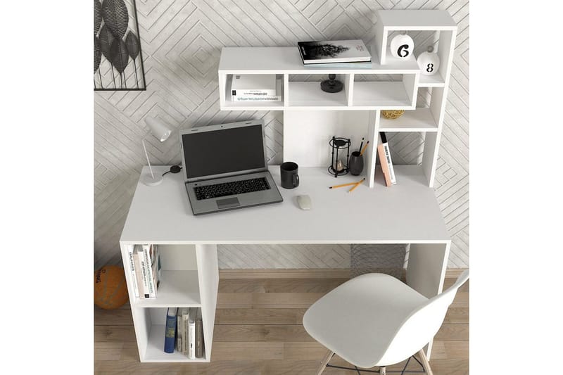 Skrivbord Alera - Guld/Vit - Möbler - Bord & matgrupp - Kontorsbord - Skrivbord