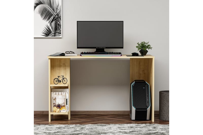 Skrivbord Alyasmin 120x60 cm Blå - Hanah Home - Möbler - Bord & matgrupp - Kontorsbord - Skrivbord