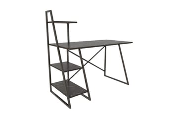 Andifli Skrivbord 60x120x120 cm med förvaring - Svart - Möbler - Bord & matgrupp - Kontorsbord - Skrivbord