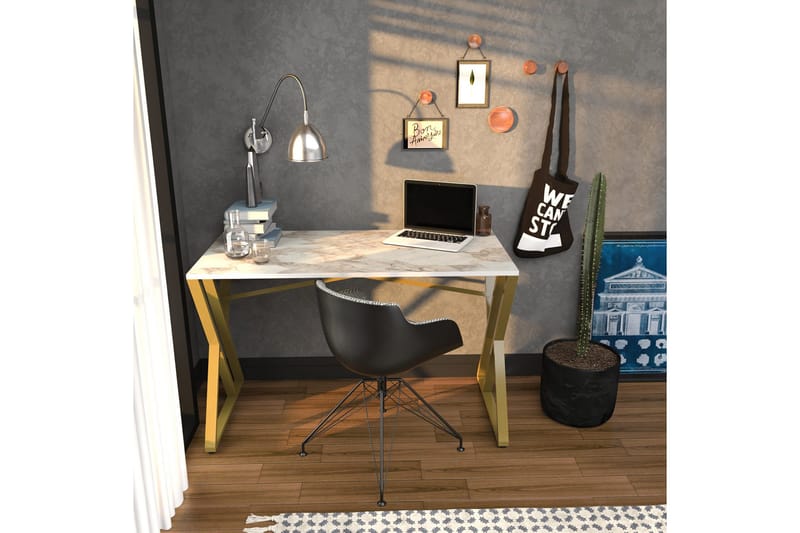 Andifli Skrivbord 60x75x120 cm - Vit - Möbler - Bord & matgrupp - Kontorsbord - Skrivbord