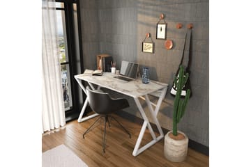 Andifli Skrivbord 60x75x120 cm - Vit - Möbler - Bord & matgrupp - Kontorsbord - Skrivbord