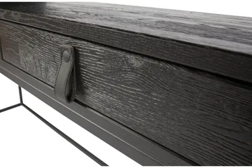 Atila Skrivbord 140 cm med Förvaring Lådor - Ek/Svart - Möbler - Bord & matgrupp - Kontorsbord - Skrivbord
