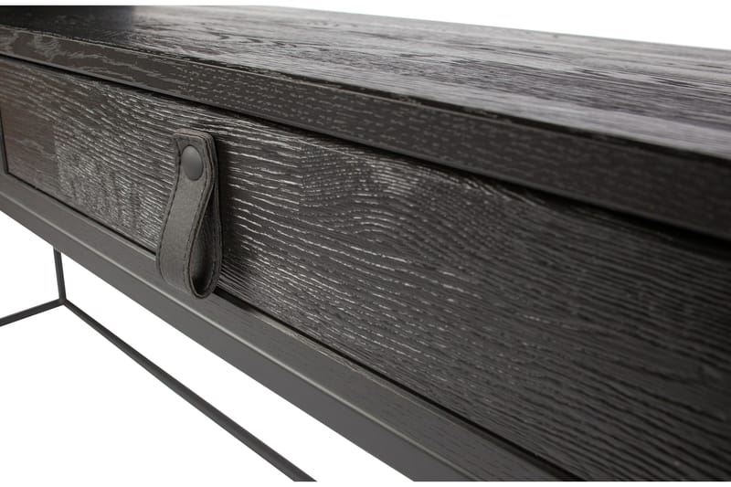 Atila Skrivbord 140 cm med Förvaring Lådor - Ek/Svart - Möbler - Bord & matgrupp - Kontorsbord - Skrivbord