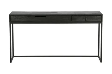 Atila Skrivbord 140 cm med Förvaring Lådor - Ek/Svart - Möbler - Bord & matgrupp - Kontorsbord - Skrivbord