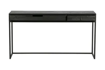 Atila Skrivbord 140 cm med Förvaring Lådor - Ek/Svart - Möbler - Bord & matgrupp - Kontorsbord - Skrivbord