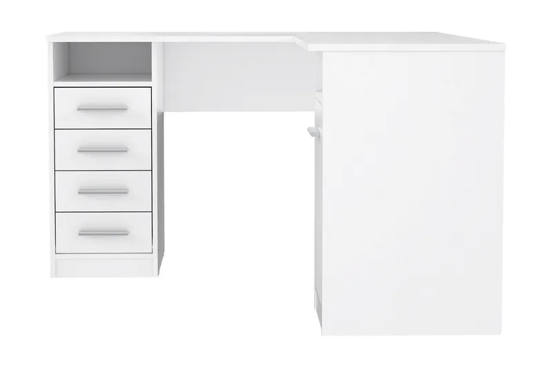 Baacwood Skrivbord 125 cm - Vit - Möbler - Bord & matgrupp - Kontorsbord - Skrivbord - Hörnskrivbord