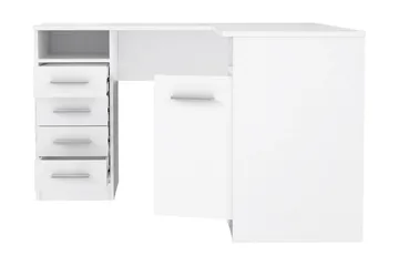 Baacwood Skrivbord 125 cm - Vit - Möbler - Bord & matgrupp - Kontorsbord - Skrivbord