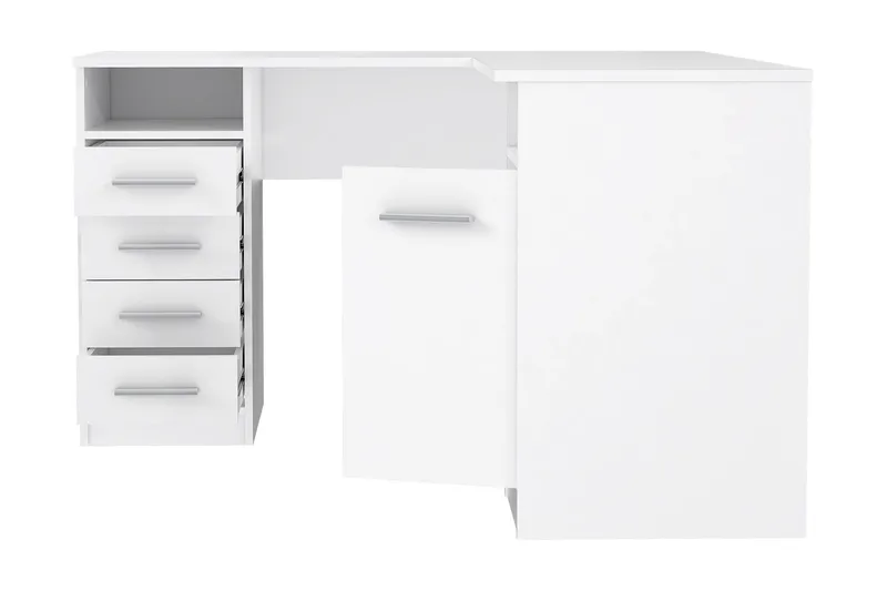Baacwood Skrivbord 125 cm - Vit - Möbler - Bord & matgrupp - Kontorsbord - Skrivbord